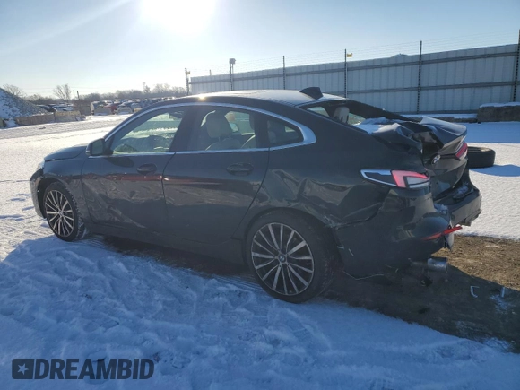 2022 BMW 2 Series 228i xDrive with VIN WBA73AK09N7K50793, listed as a Copart auction lot 87952625 with 21,435 mi miles and Salvage Title. Bid and sale history available at carsss.com. Image 2.