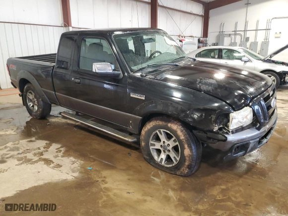 2006 Ford Ranger XLT with VIN 1FTZR45EX6PA44287, listed as a Copart auction lot 47188485 with 160,031 mi miles and Salvage Title. Bid and sale history available at carsss.com. Image 4.