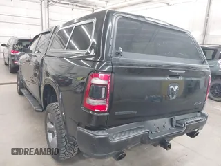 2020 Ram 1500 Big Horn with VIN 1C6SRFFT8LN308129, listed as a IAAI auction lot 42206066 with 38,394 mi miles and . Bid and sale history available at DreamBid. Image 3.