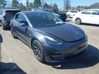 2018 Tesla Model 3 Long Range Battery with VIN 5YJ3E1EB5JF119146, listed as a IAAI auction lot 41807331 with 40,571 mi miles. Bid and sale history available at carsss.com. Image 1.
