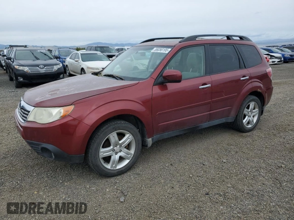 2010 Subaru Forester X Premium with VIN JF2SH6CC9AG755488, listed as a Copart auction lot 56056195 with 195,312 mi miles and Clean title. Bid and sale history available at DreamBid. Image 1.