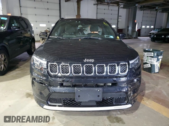 2024 Jeep Compass Limited with VIN 3C4NJDCNXRT602065, listed as a Copart auction lot 56213485 with 6,253 mi miles and Salvage title. Bid and sale history available at DreamBid. Image 5.