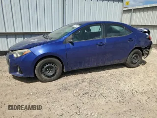 2014 Toyota Corolla L with VIN 5YFBURHE9EP040382, listed as a Copart auction lot 65289415 with 105,778 mi miles and Salvage title. Bid and sale history available at DreamBid. Image 1.