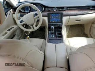 2018 Maserati Quattroporte S with VIN ZAM56YPA0J1281600, listed as a Copart auction lot 46681134 with 57,770 mi miles. Bid and sale history available at carsss.com. Image 8.