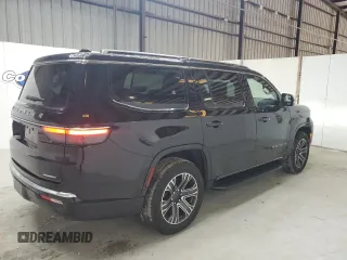 2024 Jeep Wagoneer Series II z VIN 1C4SJUBP2RS126854, wystawiony jako Copart lot #55044235 z przebiegiem 48 908 mil mil oraz Czysty tytuł • Clean title. Historia ofert i sprzedaży dostępna na DreamBid. Obrazek 3.