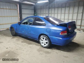1998 Honda Civic EX with VIN 1HGEJ8141WL091422, listed as a Copart auction lot 44968345 with 179,474 mi miles and Clean Title. Bid and sale history available at carsss.com. Image 2.