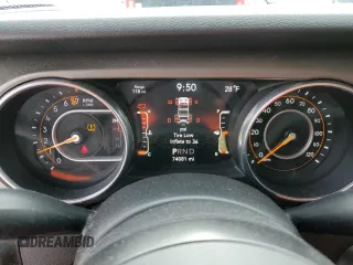 2018 Jeep Wrangler Unlimited Sport S z VIN 1C4HJXDG6JW302326, wystawiony jako Copart lot #44610725 z przebiegiem 74 081 mil mil oraz Szkoda całkowita • Salvage title. Historia ofert i sprzedaży dostępna na DreamBid. Obrazek 9.