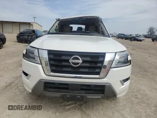 2022 Nissan Armada SV with VIN JN8AY2AC0N9163403, listed as a Copart auction lot 48340765 with 37,722 mi miles and Clean Title. Bid and sale history available at carsss.com. Image 5.