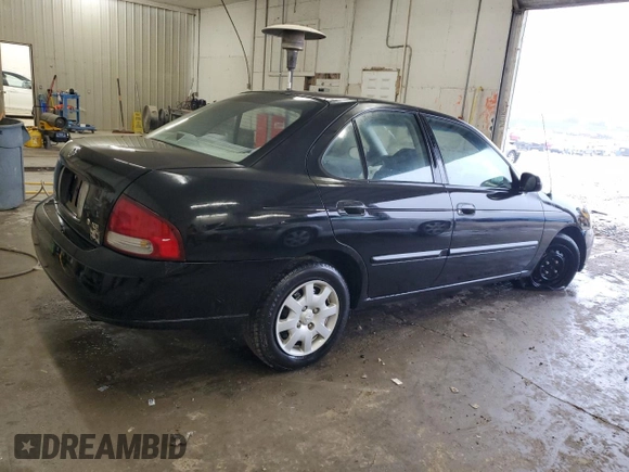 2001 Nissan Sentra GXE z VIN 3N1CB51D01L466508, wystawiony jako Copart lot #42597405 z przebiegiem 185 670 mil mil oraz Szkoda całkowita • Salvage title. Historia ofert i sprzedaży dostępna na DreamBid. Obrazek 3.
