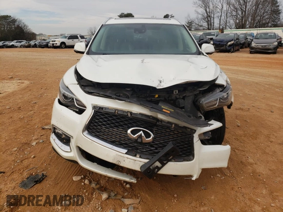 2019 Infiniti QX60 Luxe with VIN 5N1DL0MM7KC526872, listed as a Copart auction lot 43431365 with 123,058 mi miles and Salvage Title. Bid and sale history available at DreamBid. Image 5.
