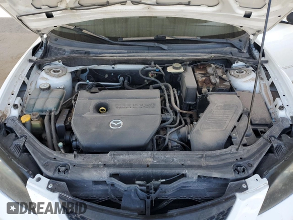 2006 Mazda 3 i with VIN JM1BK12F561464270, listed as a Copart auction lot 53877845 with 201,857 mi miles and Salvage Title. Bid and sale history available at carsss.com. Image 11.