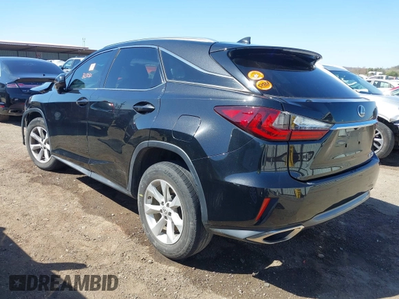 2017 Lexus RX 350 with VIN 2T2ZZMCAXHC061040, listed as a IAAI auction lot 41848895 with 92,836 mi miles and . Bid and sale history available at DreamBid. Image 3.