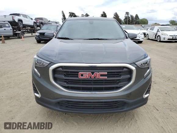 2018 GMC Terrain SLE with VIN 3GKALMEV8JL309845, listed as a Copart auction lot 54070435 with 64,224 mi miles and Salvage Title. Bid and sale history available at carsss.com. Image 5.
