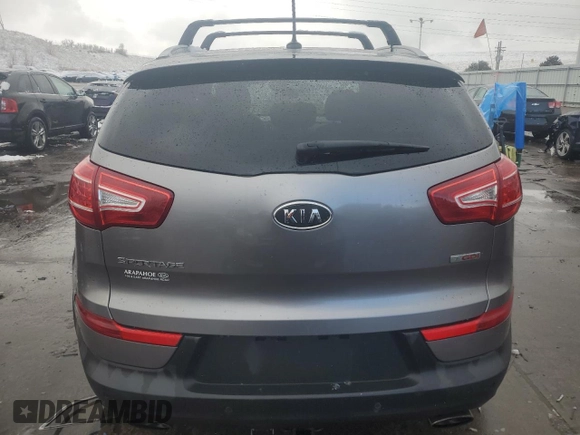 2012 Kia Sportage SX с VIN KNDPCCA60C7347124, выставлен на аукционе Copart как лот 82709734 с пробегом 79 607 миль миль и Списание • Salvage title. История ставок и продаж доступна на DreamBid. Изображение 6.