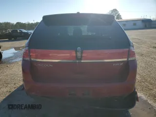 2008 Lincoln MKX with VIN 2LMDU68C48BJ25634, listed as a Copart auction lot 46236605 with 128,766 mi miles and Salvage Title. Bid and sale history available at carsss.com. Image 6.