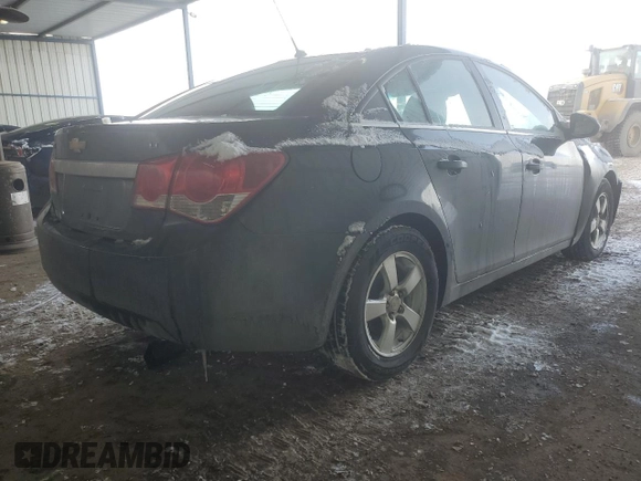 2012 Chevrolet Cruze 1FL with VIN 1G1PE5SC8C7104860, listed as a Copart auction lot 45136715 with 148,300 mi miles and Salvage Title. Bid and sale history available at DreamBid. Image 3.
