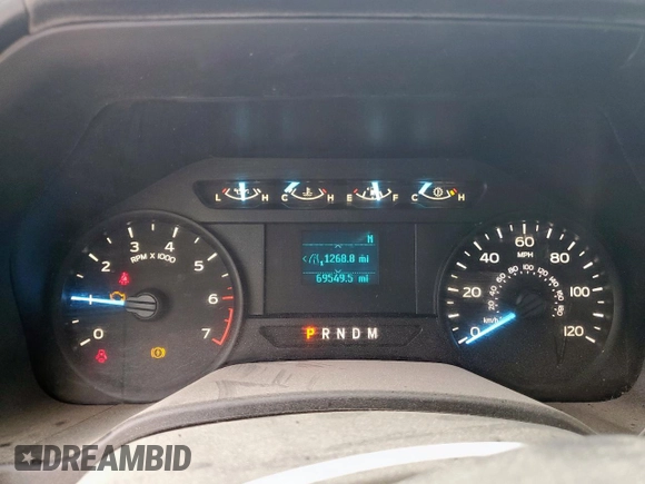 2018 Ford F-150 XL with VIN 1FTNF1CG7JKF94885, listed as a Copart auction lot 58543335 with 69,549 mi miles and Clean title. Bid and sale history available at DreamBid. Image 9.