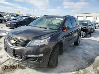2017 Chevrolet Traverse LS with VIN 1GNKRFED0HJ309199, listed as a Copart auction lot 88666235 with 67,954 mi miles and Salvage Title. Bid and sale history available at carsss.com. Image 1.