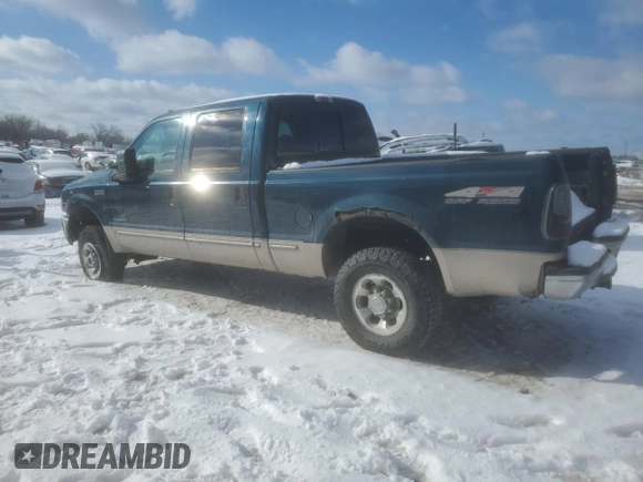 1999 Ford Super Duty F-250 XL with VIN 1FTNW21F4XED02133, listed as a Copart auction lot 88128985 with 227,187 mi miles and Salvage Title. Bid and sale history available at carsss.com. Image 2.