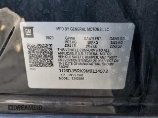 2021 Cadillac CT4 Luxury z VIN 1G6DJ5RK9M0114572, wystawiony jako Copart lot #43758515 z przebiegiem 47 072 mil mil oraz Tytuł czysty. Historia ofert i sprzedaży dostępna na DreamBid. Obrazek 12.