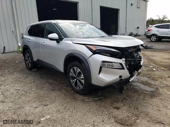 2021 Nissan Rogue SV with VIN 5N1AT3BA5MC716816, listed as a Copart auction lot 44081635 with 95,616 mi miles and Non Repairable. Bid and sale history available at carsss.com. Image 14.