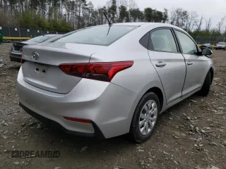 2019 Hyundai Accent SE with VIN 3KPC24A3XKE065374, listed as a Copart auction lot 59446053 with 50,555 mi miles. Bid and sale history available at carsss.com. Image 4.