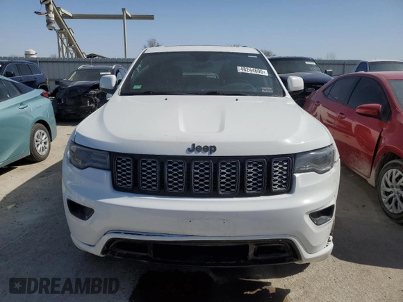 2020 Jeep Grand Cherokee Altitude with VIN 1C4RJFAG2LC232993, listed as a Copart auction lot 48244695 with 77,780 mi miles and Salvage title. Bid and sale history available at DreamBid. Image 5.