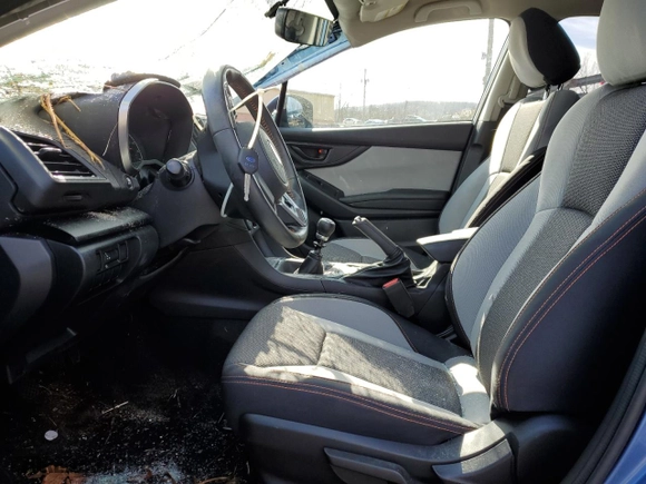 2019 Subaru Crosstrek Premium with VIN JF2GTACCXKG348594, listed as a Copart auction lot 50457225 with 29,588 mi miles and Salvage Title. Bid and sale history available at carsss.com. Image 7.