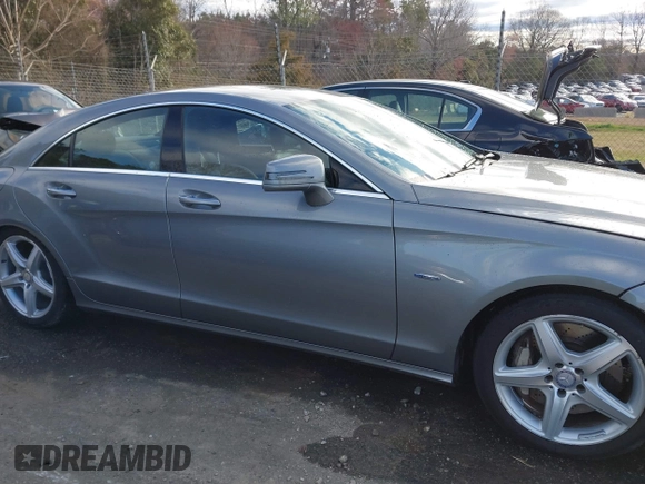 2012 Mercedes-Benz CLS 550 with VIN WDDLJ9BB9CA024704, listed as a IAAI auction lot 41695805 with 116,408 mi miles and . Bid and sale history available at DreamBid. Image 13.
