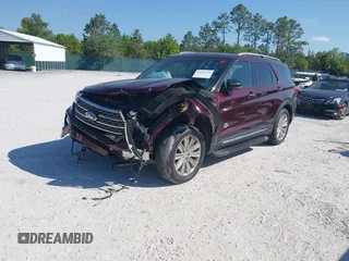 2022 Ford Explorer King Ranch with VIN 1FM5K7LC0NGA90372, listed as a IAAI auction lot 42063738 with 30,435 mi miles. Bid and sale history available at carsss.com. Image 17.