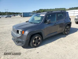 2017 Jeep Renegade Sport z VIN ZACCJAAB1HPF90179, wystawiony jako Copart lot #60743035 z przebiegiem 98 776 mil mil oraz Szkoda całkowita • Salvage title. Historia ofert i sprzedaży dostępna na DreamBid. Obrazek 1.