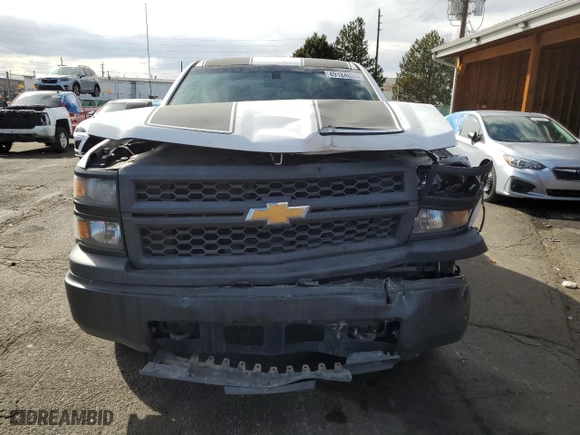 2015 Chevrolet Silverado 1500 Work Truck with VIN 1GCVKPEH9FZ400800, listed as a Copart auction lot 49184035 with 145,573 mi miles and Salvage Title. Bid and sale history available at carsss.com. Image 5.
