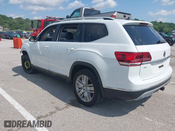 2019 Volkswagen Atlas SEL with VIN 1V2ER2CA0KC512305, listed as a IAAI auction lot 42400428 with 137,516 mi miles and . Bid and sale history available at DreamBid. Image 3.