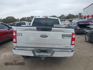 2023 Ford F-150 XL with VIN 1FTEX1CP9PKD57496, listed as a IAAI auction lot 40744859 with 56,487 mi miles and . Bid and sale history available at DreamBid. Image 16.