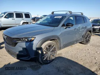 2023 Mazda CX-50 2.5 S Premium Plus Package with VIN 7MMVABEMXPN102266, listed as a Copart auction lot 46822415 with 53,288 mi miles and Salvage Title. Bid and sale history available at carsss.com. Image 1.