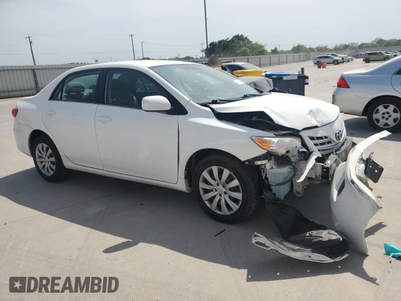 2013 Toyota Corolla L with VIN 5YFBU4EE4DP182127, listed as a Copart auction lot 53725815 with 108,078 mi miles and Salvage Title. Bid and sale history available at carsss.com. Image 4.