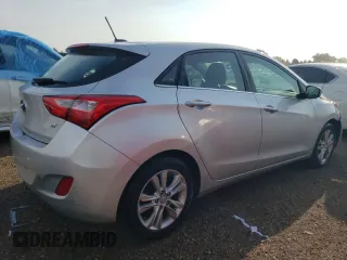 2014 Hyundai Elantra GT with VIN KMHD35LH1EU184769, listed as a Copart auction lot 61756033 with 71,615 mi miles and Salvage Title. Bid and sale history available at carsss.com. Image 3.