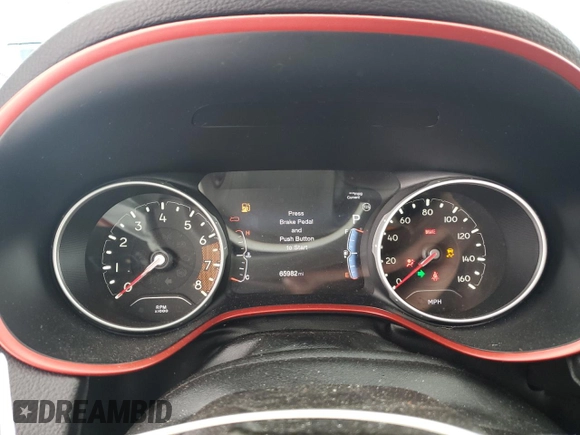 2017 Jeep Compass Trailhawk с VIN 3C4NJDDB5HT667425, выставлен на аукционе Copart как лот 42930605 с пробегом 65 982 миль миль и Списание • Salvage title. История ставок и продаж доступна на DreamBid. Изображение 9.