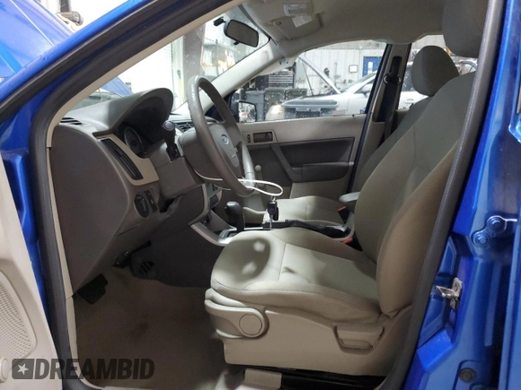 2010 Ford Focus S with VIN 1FAHP3EN1AW290306, listed as a Copart auction lot 52053585 with 54,068 mi miles and Salvage Title. Bid and sale history available at carsss.com. Image 7.