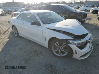 2015 BMW 4 Series 428i z VIN WBA3V5C58FP752609, wystawiony jako Copart lot #43005435 z przebiegiem Nie podano mil oraz Szkoda całkowita • Salvage title. Historia ofert i sprzedaży dostępna na DreamBid. Obrazek 4.