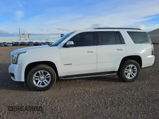 2020 GMC Yukon SLT with VIN 1GKS2BKC3LR186448, listed as a Copart auction lot 45181175 with 124,199 mi miles and Clean Title. Bid and sale history available at carsss.com. Image 1.
