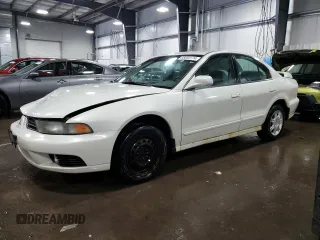 2003 Mitsubishi Galant ES z VIN 4A3AA46GX3E206119, wystawiony jako Copart lot #85650174 z przebiegiem 226 831 mil mil oraz Szkoda całkowita • Salvage title. Historia ofert i sprzedaży dostępna na DreamBid. Obrazek 1.