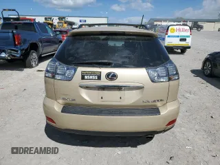 2008 Lexus RX 400h with VIN JTJGW31UX82007745, listed as a Copart auction lot 52857445 with 159,062 mi miles and Salvage Title. Bid and sale history available at DreamBid. Image 6.