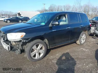 2010 Toyota Highlander Limited with VIN JTEDK3EH1A2166203, listed as a IAAI auction lot 41110930 with 251,197 mi miles. Bid and sale history available at carsss.com. Image 2.