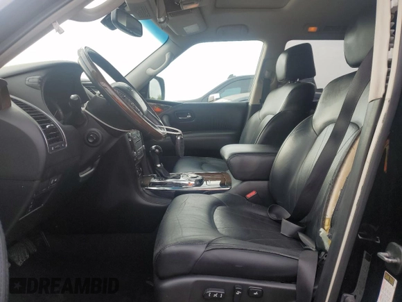 2013 Infiniti QX56 with VIN JN8AZ2NF3D9531167, listed as a Copart auction lot 54248225 with 173,254 mi miles and Salvage title. Bid and sale history available at DreamBid. Image 7.
