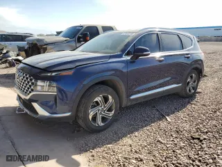 2021 Hyundai Santa Fe SEL with VIN 5NMS64AJ9MH296552, listed as a Copart auction lot 87953715 with 79,186 mi miles and Salvage Title. Bid and sale history available at carsss.com. Image 1.