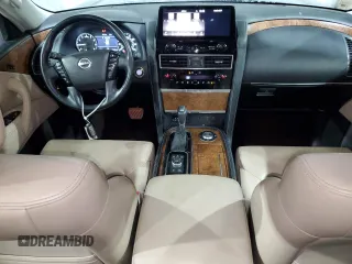 2022 Nissan Armada SL with VIN JN8AY2BA8N9393851, listed as a Copart auction lot 47651685 with 60,213 mi miles and Clean Title. Bid and sale history available at carsss.com. Image 8.