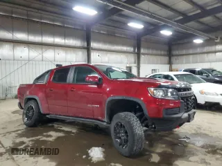 2021 Chevrolet Colorado 4WD ZR2 z VIN 1GCGTEEN1M1112569, wystawiony jako Copart lot #45168895 z przebiegiem 70 775 mil mil oraz Szkoda całkowita • Salvage title. Historia ofert i sprzedaży dostępna na DreamBid. Obrazek 4.