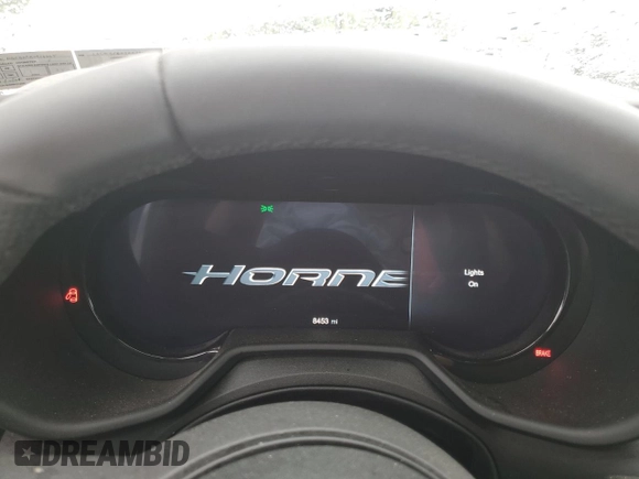 2024 Dodge Hornet GT Plus with VIN ZACNDFBN9R3A26665, listed as a Copart auction lot 54555225 with 8,453 mi miles and Salvage title. Bid and sale history available at DreamBid. Image 9.