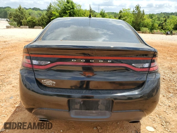 2016 Dodge Dart SXT with VIN 1C3CDFBB3GD624630, listed as a Copart auction lot 55150425 with 91,697 mi miles and Clean Title. Bid and sale history available at carsss.com. Image 6.